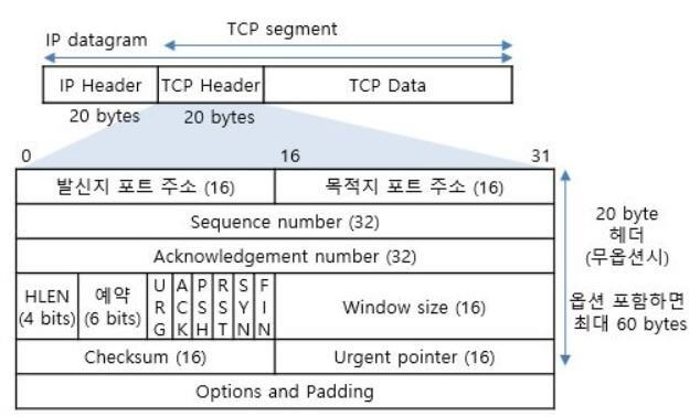 TCP 헤더